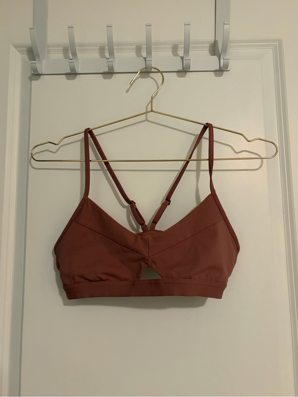 lululemon athletica Strappy Sports Bralette in dusty purple